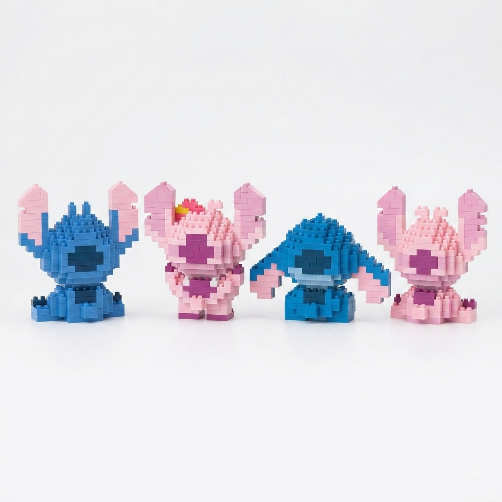Blue Seating Stitch ED, Pink Stitch Standing, Blue Seating EU & Pink Stitch Seating