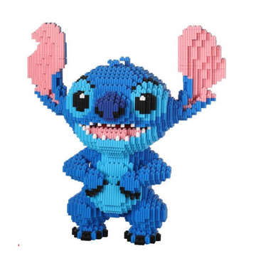 Blue Standing Stitch