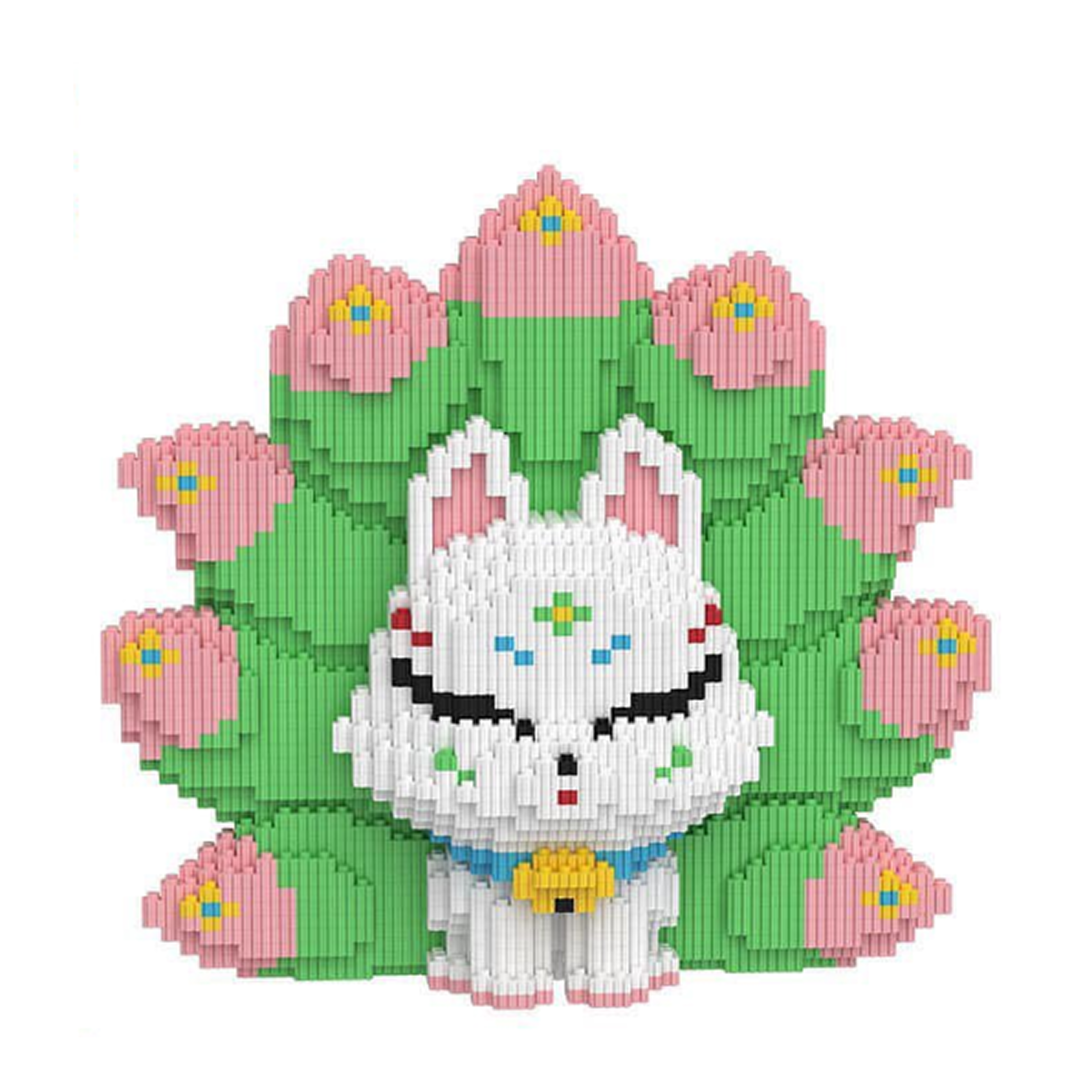 Green NINE TAILED FOX