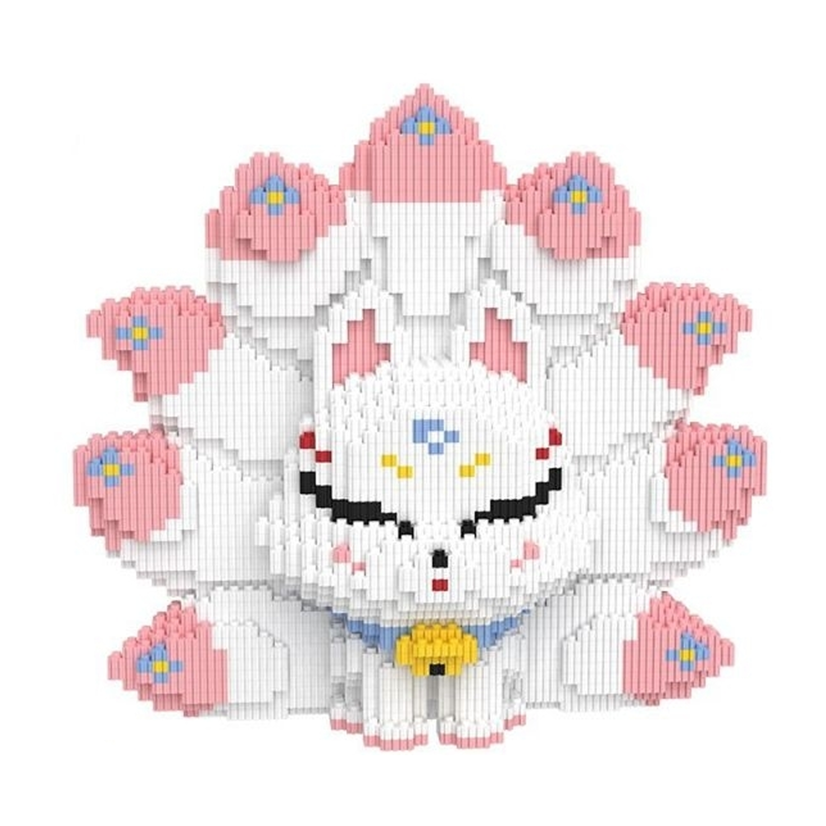 White Nine Tailed Fox