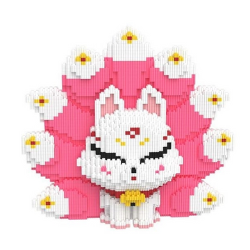 Pink Nine Tailed Fox