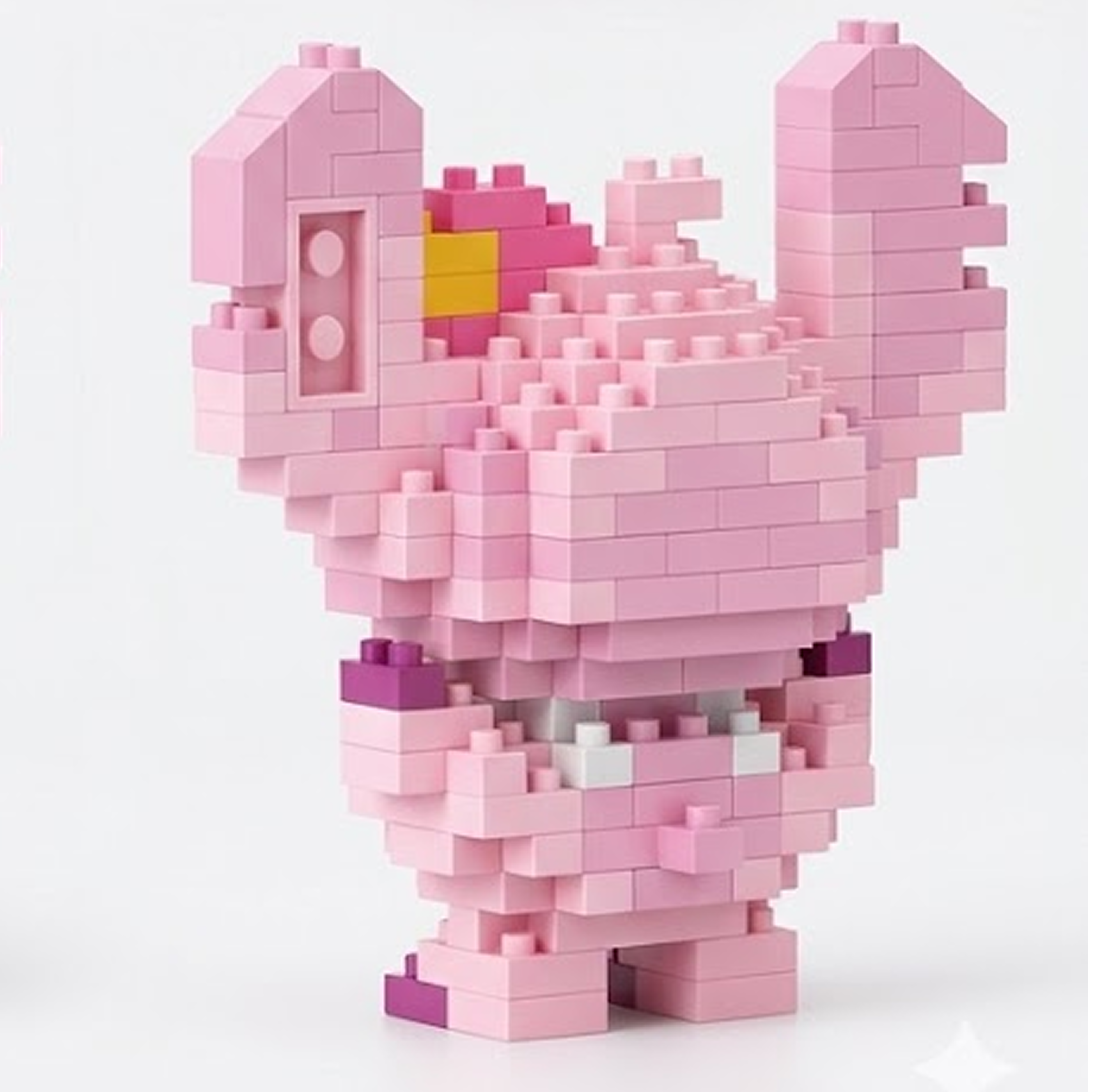 Pink Standing Stitch